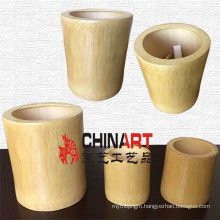 Natural Bamboo Brush Pot / Pen Holder / Pen Container (CB08)